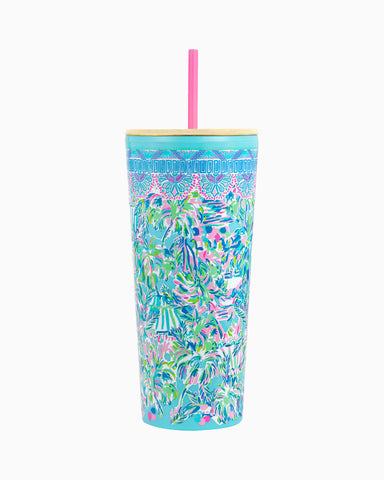 Tumbler with Straw | Cabana Cocktail