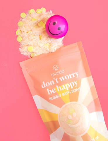 Don't Worry Be Happy Bubbly Bath Soak