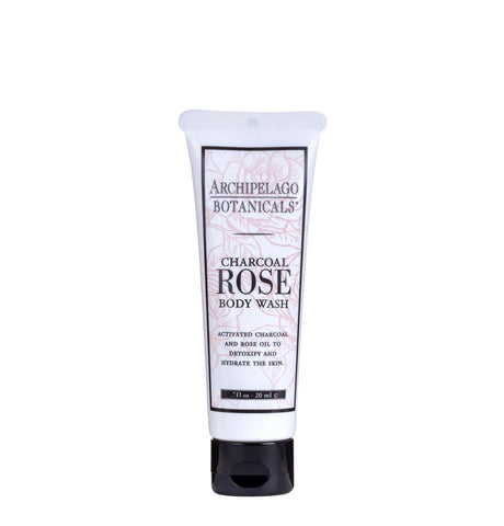 Charcoal Rose Travel Size Body Wash