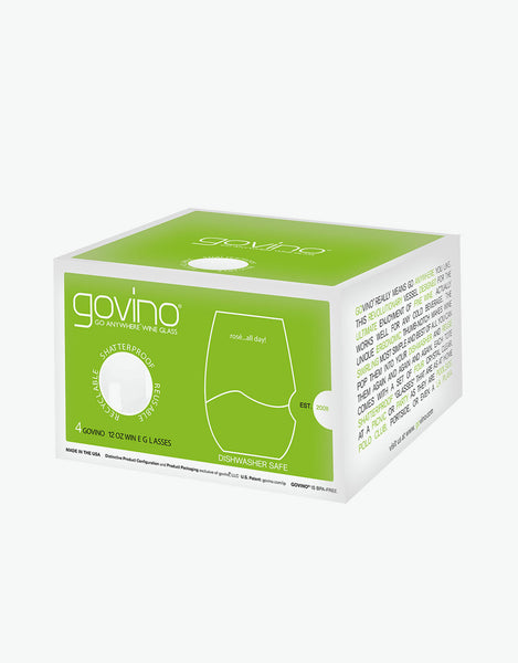 Shatterproof White Wine - 12oz - 4 Pack