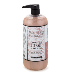 Charcoal Rose 33oz. Body Wash