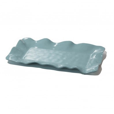 VIDA Havana Long Rectangular Tray | Aqua