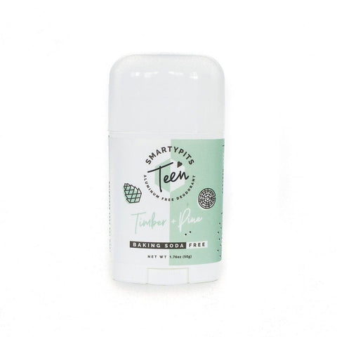 Timber + Pine Sensitive Skin Teen Deodorant