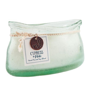 Cypress & Sea Candle