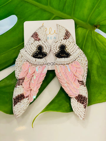 Allie Beads Parakeet Earrings