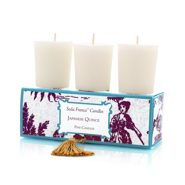 Japanese Classic Toile Votive Candle