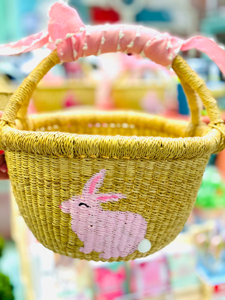 Bunnies and Bow's Easter Basket