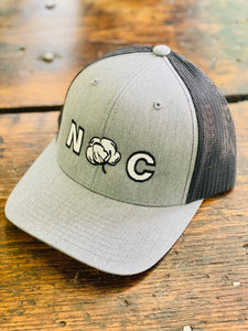 NC Cotton Embroidered Trucker Hat