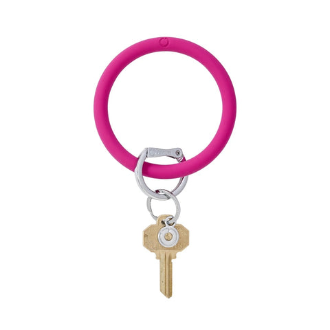 Silicone Big O Key Ring | Jewel Tone Collection | I Scream Pink