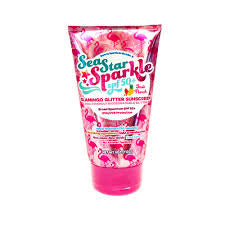 Flamingo Fruit Punch | Glitter Sunscreen | Pink  | SPF50 | 3.4 oz.