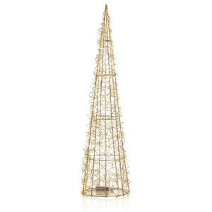 Gold Wire LED Tree | Large