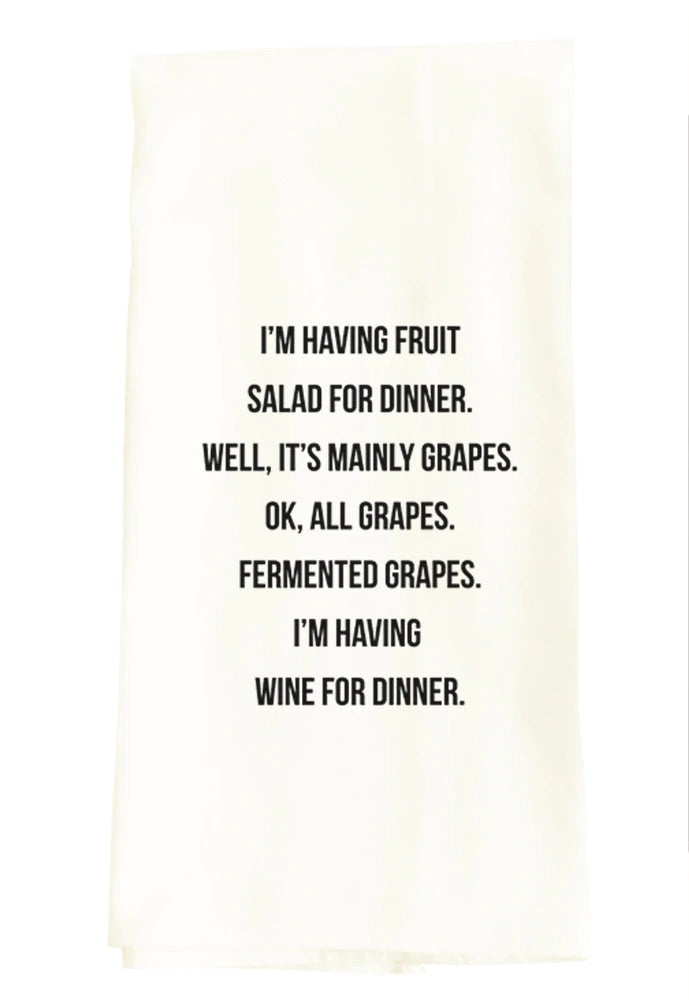 Fruit Salad Kitchen Towel