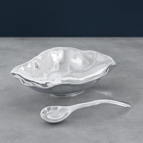 VENTO Claire Medium Oval Bowl with Spoon