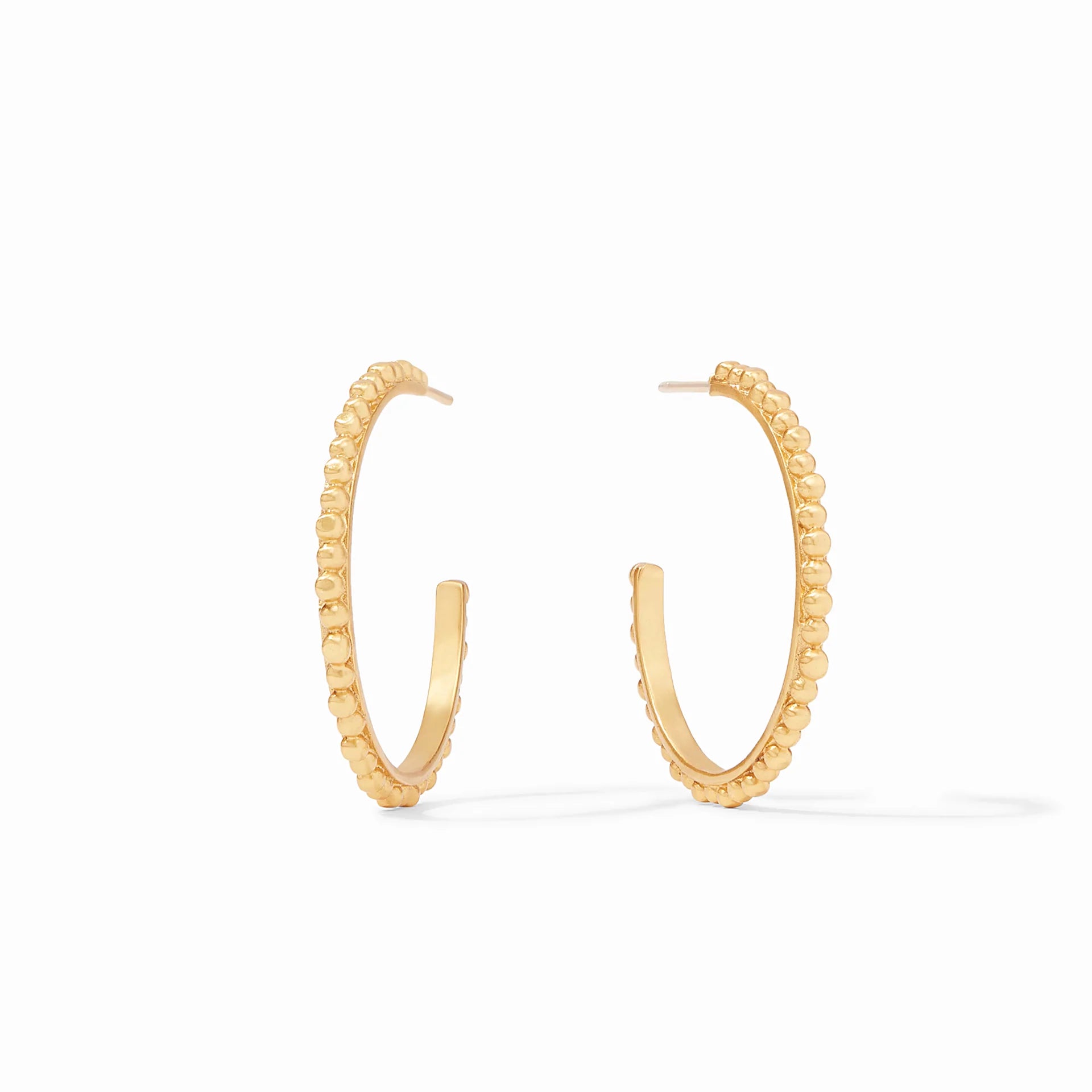 Colette Beaded Hoop Earrings