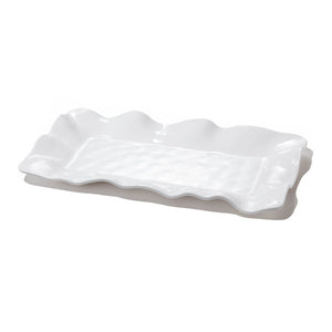 VIDA Havana White Long Rectangular Platter