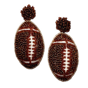 Football Earrings