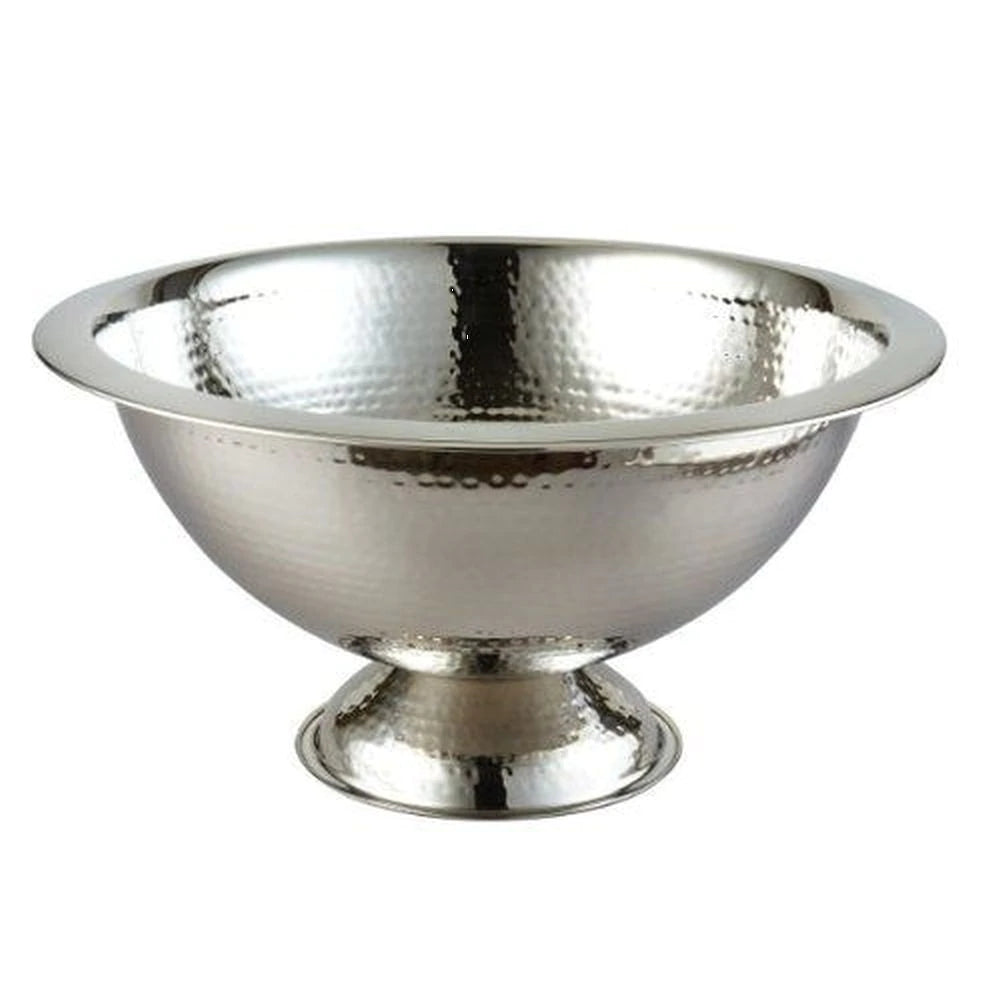 Hammered Punch Bowl