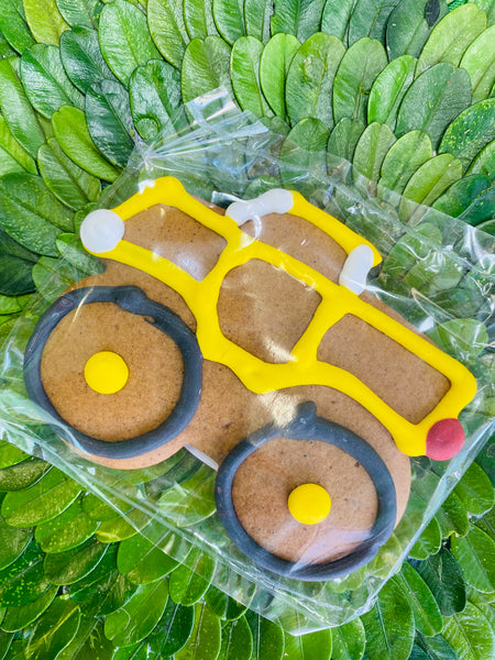 Monster Truck Gingerbread Cookie