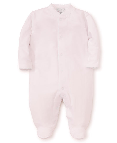 Pink/White Kissy Basics Footie