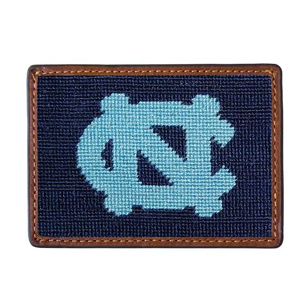 University of North Carolina Needlepoint Card Wallet