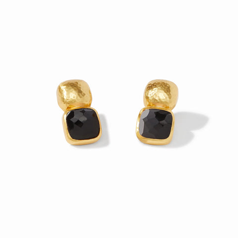 Catalina Earring | Obsidian Black