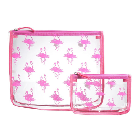 Bogg Bag Decorative Insert Bags ( Set of 2) | Flamingo