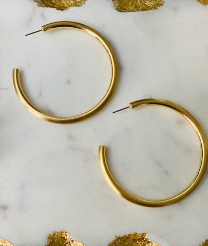 Hula Hoop Earrings