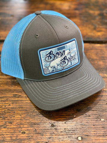 Born and Bred Pig Trucker Hat