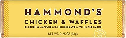 Chicken and Waffles Milk Chocolate Candy Bar
