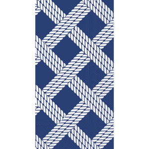 Blue Sailor's Rope Guest Towels