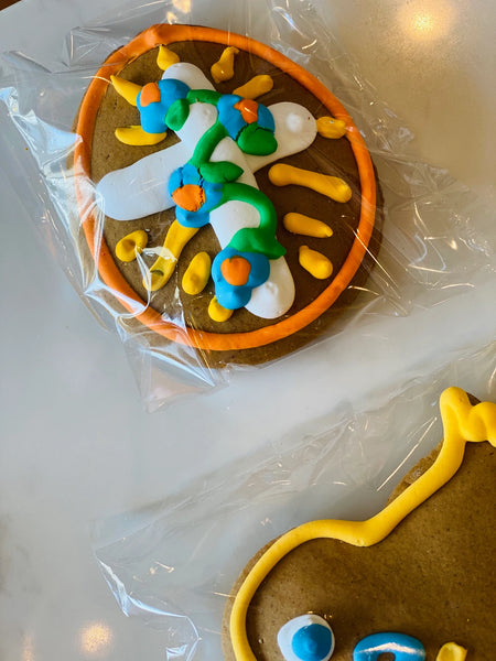 Resurrection Cross Gingerbread Cookie