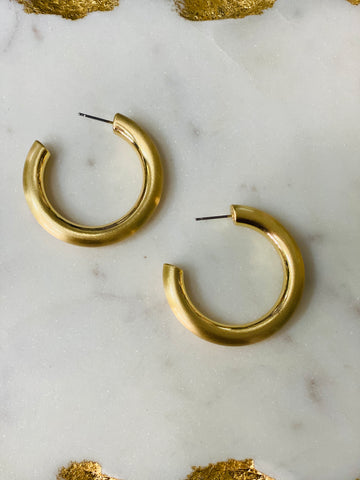 Hillary Hoop Earrings