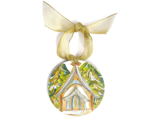 Church Disc Ornament