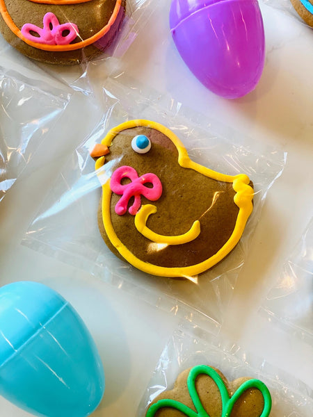 Spring Chick Gingerbread Cookie