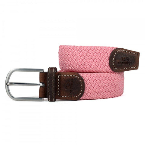 Pink - Woven Elastic Belt
