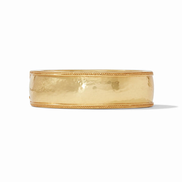 Cassis Statement Hinge Bangle | Gold