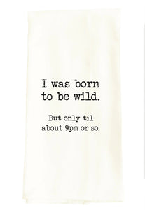 Born To Be Wild Kitchen Towel