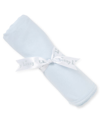 Light Blue/Light Blue Kissy Basics Blanket