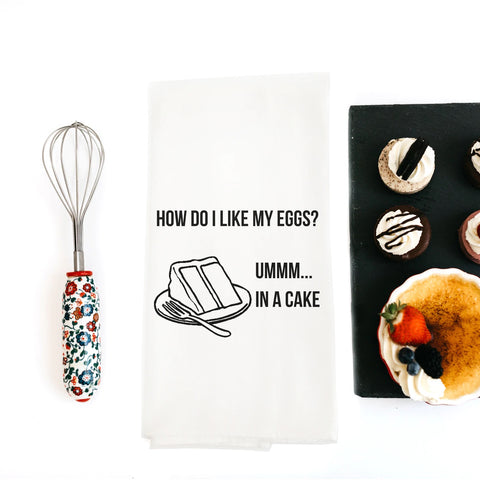 Eggs In A Cake Kitchen Towel