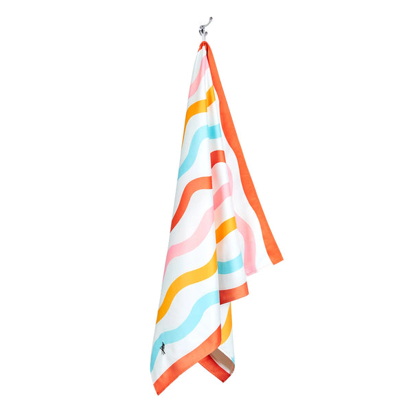 Kids Quick Dry Beach Towel | Squiggle Face