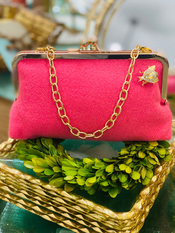 Trixie Lady Bag | Pink Wool