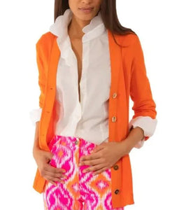 Haven Cardigan | Orange