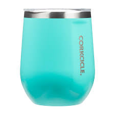 Turquoise Gloss | Stemless Tumbler | 12oz