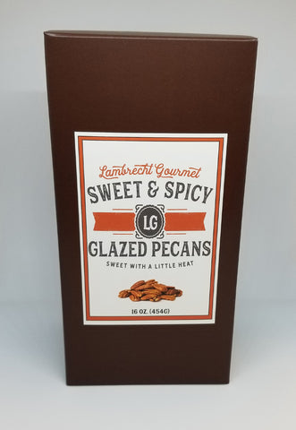 Sweet & Spicy Glazed Pecans