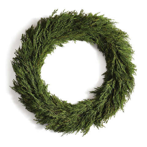 16" Cypress Wreath
