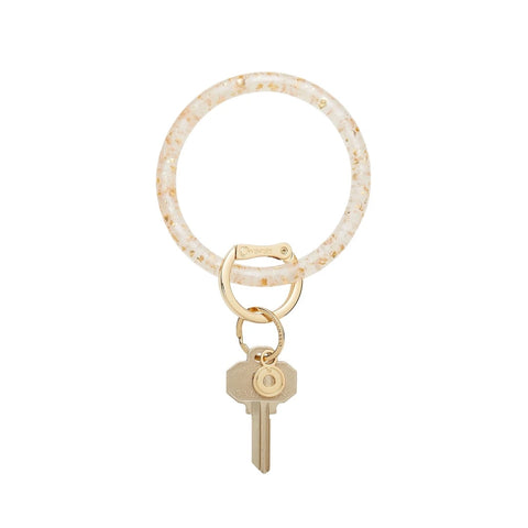 Resin Big O Key Ring | 24K