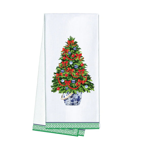 Cotton Tea Towel | Christmas Tree