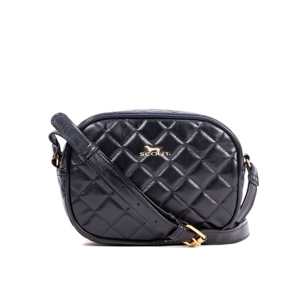 Sonja Crossbody Bag | Quilted Black