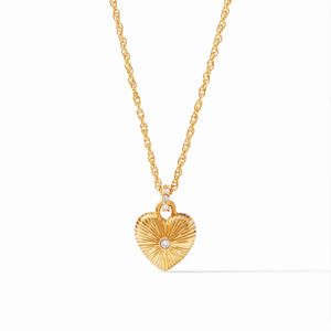 Esme Heart Solitaire Necklace