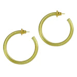 Lucy Mid Size Hoop Earrings